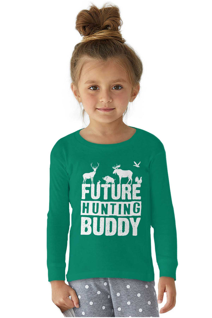 Future Deer Hunting Bud Solid Baby Pajama Top-Direct To Garment Print-Brisco Baby