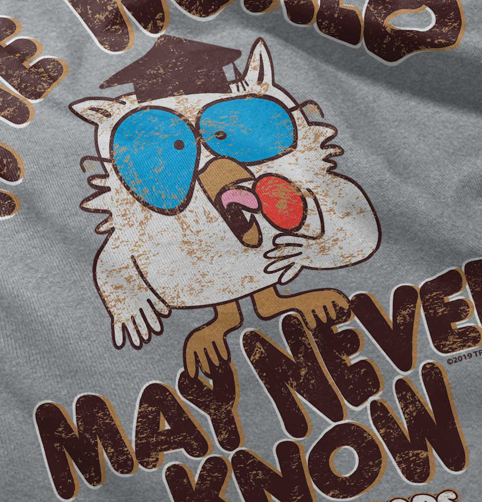 The World May Never Know Infant Toddler T Shirt-Direct To Garment Print-Brisco Baby