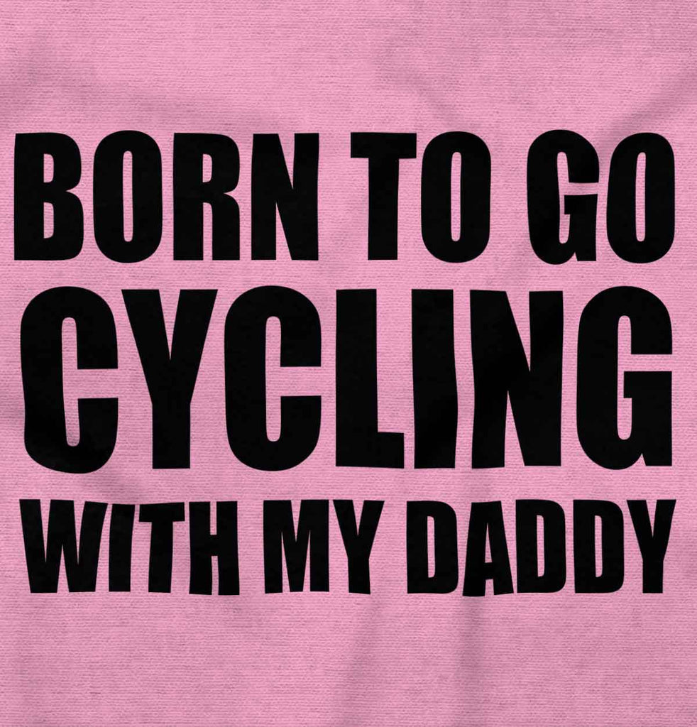 Cycling With Daddy Toddler Pullover Hoodie-Direct To Garment Print-Brisco Baby