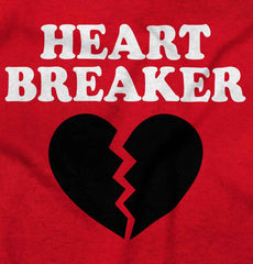 Heart Breaker Romper Bodysuit-Direct To Garment Print-Brisco Baby