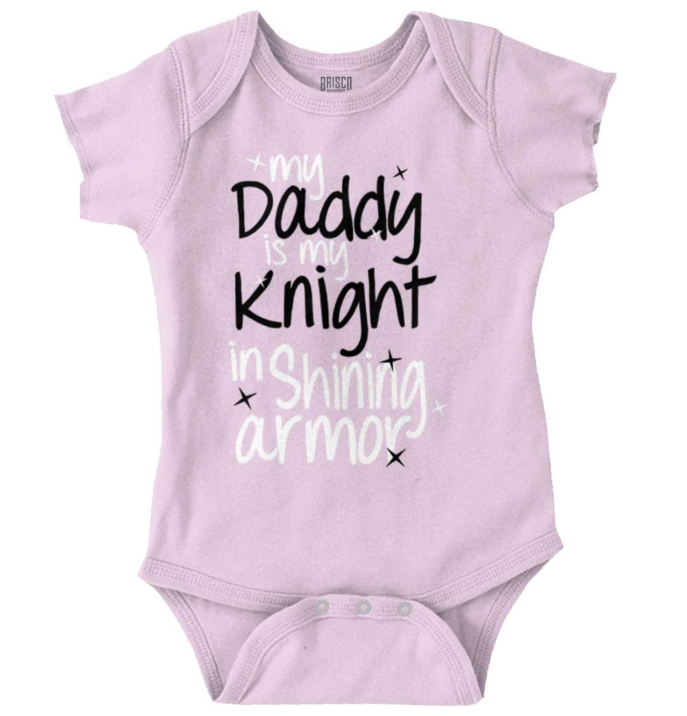 Knight In Shining Armor Romper Bodysuit-Direct To Garment Print-Brisco Baby