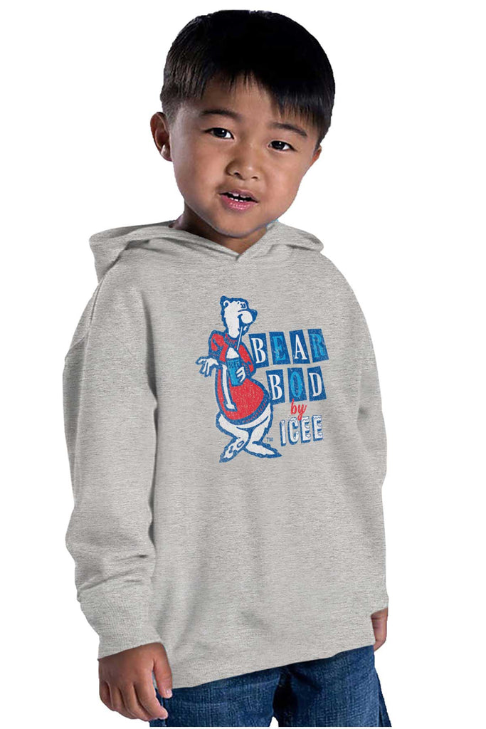 Bear Bod By Icee Toddler Pullover Hoodie-Direct To Garment Print-Brisco Baby