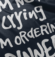 Ordering Dinner Infant Toddler T Shirt-Direct To Garment Print-Brisco Baby