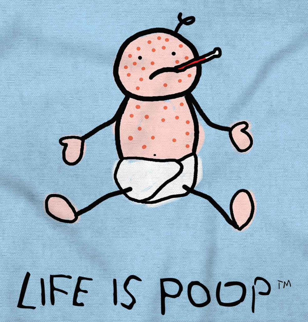 Chicken Pox Infant Toddler T Shirt-Direct To Garment Print-Brisco Baby