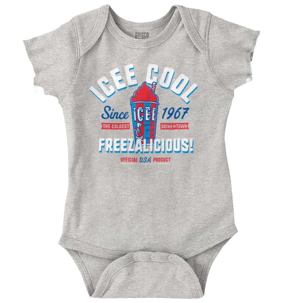 Freezalicious Romper Bodysuit-Direct To Garment Print-Brisco Baby