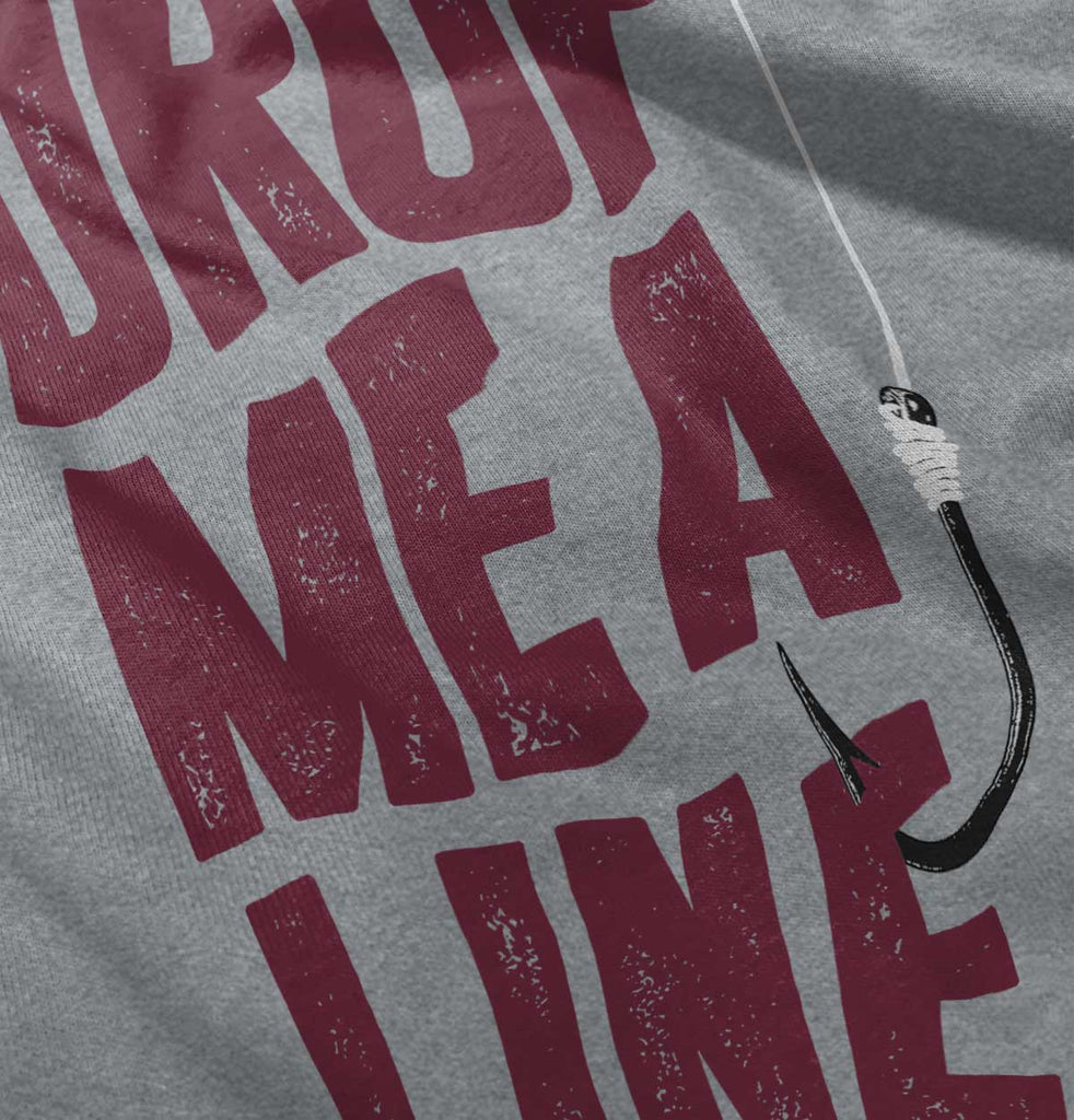 Drop Me A Line Pullover Hoodie-Direct To Garment Print-Brisco Baby