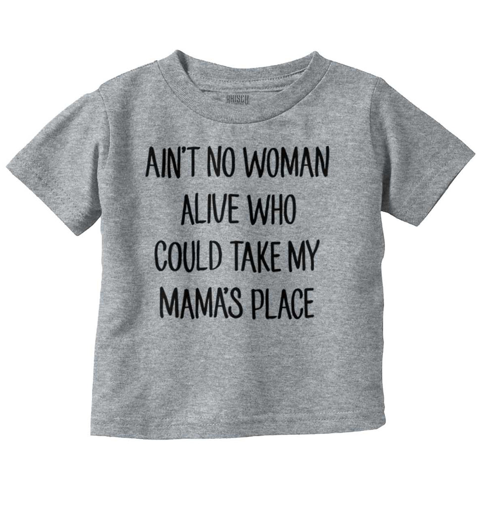 Ain't No Woman Infant Toddler T Shirt-Direct To Garment Print-Brisco Baby