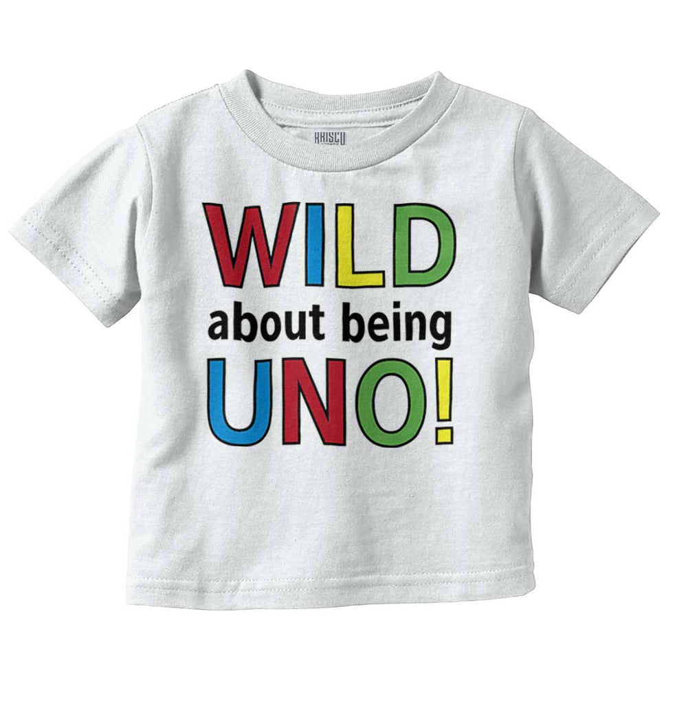 Uno Infant Toddler T Shirt-Direct To Garment Print-Brisco Baby