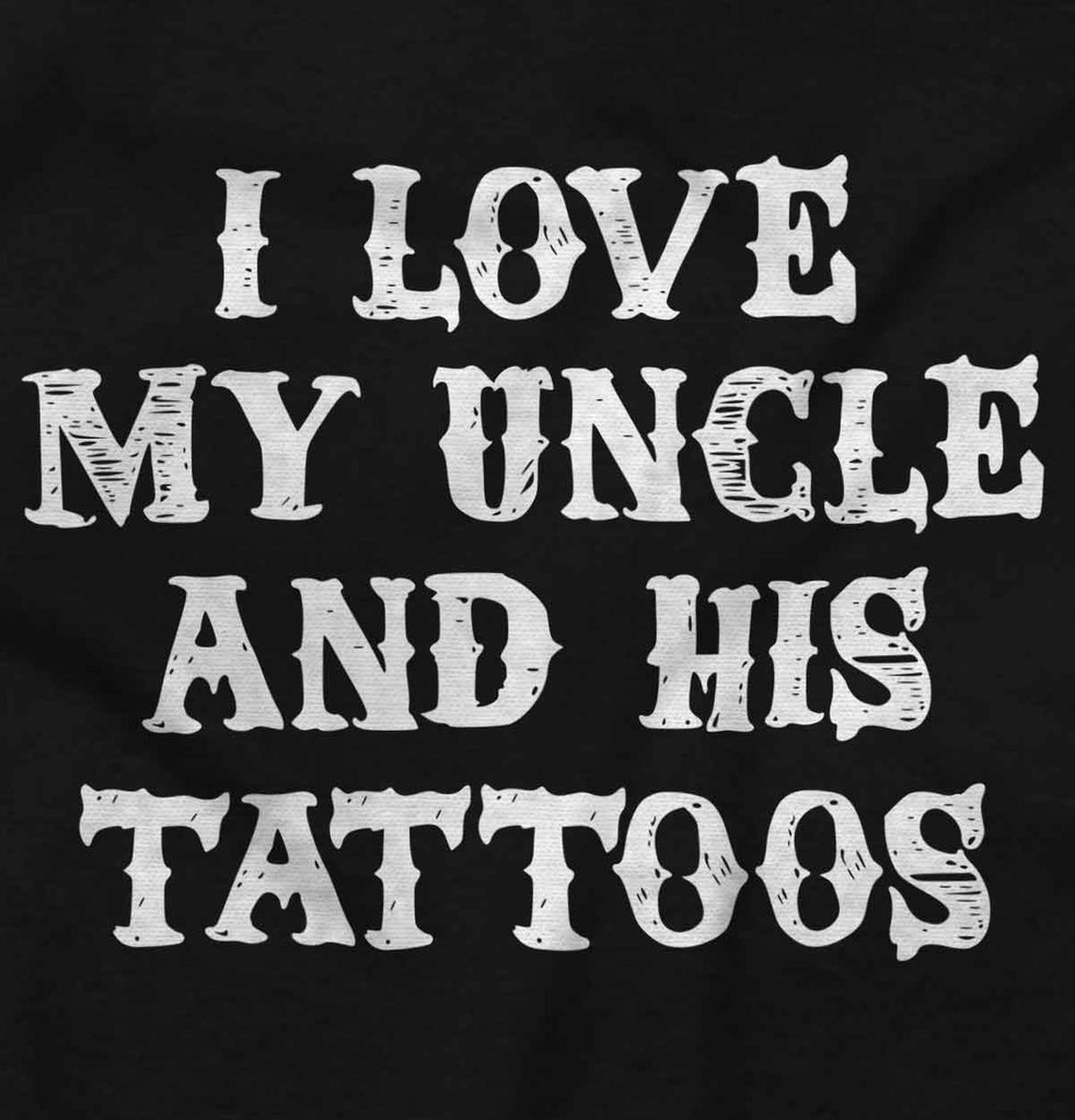 Uncle's Tattoos Infant Baby Bib-Direct To Garment Print-Brisco Baby