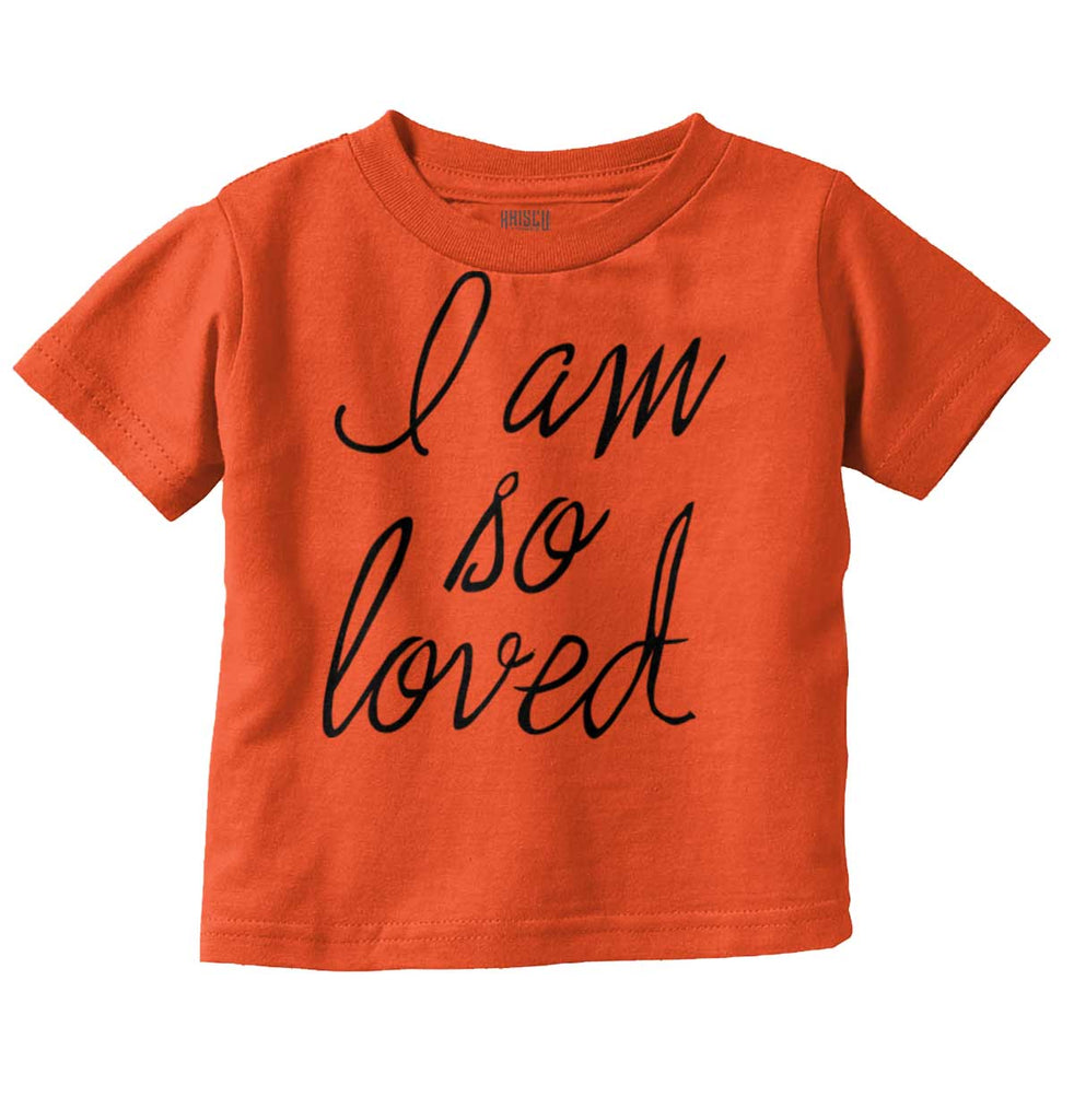 So Loved Infant Toddler T Shirt-Direct To Garment Print-Brisco Baby