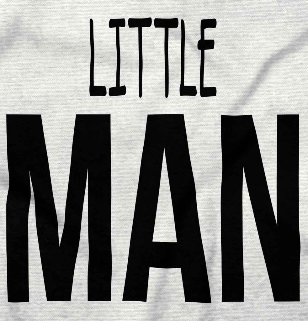 Little Man Infant Toddler T Shirt-Direct To Garment Print-Brisco Baby