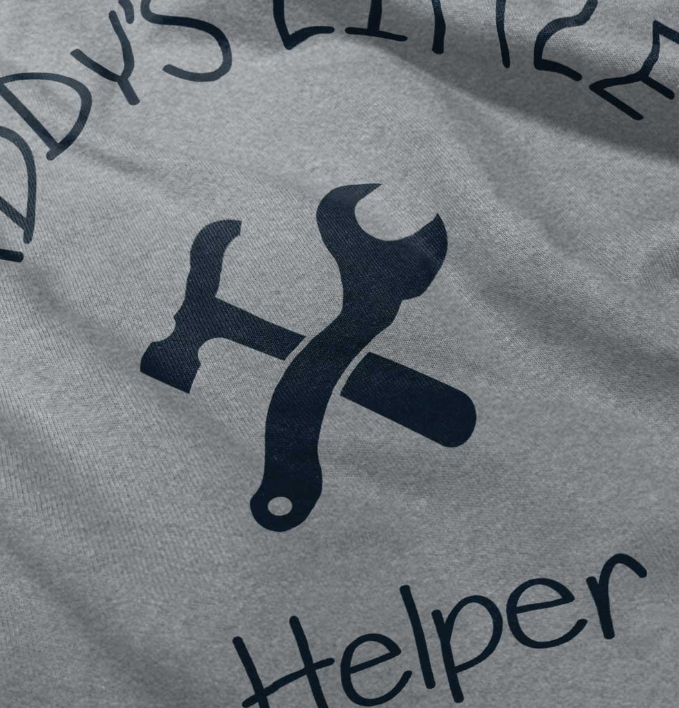 Daddy's Little Helpe Infant Toddler T Shirt-Direct To Garment Print-Brisco Baby