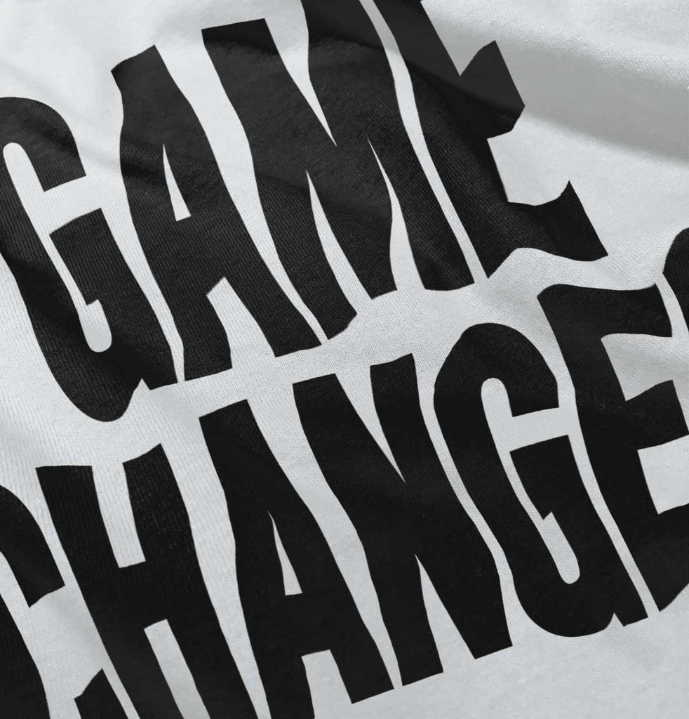 Game Changer Infant Baby Bib-Direct To Garment Print-Brisco Baby