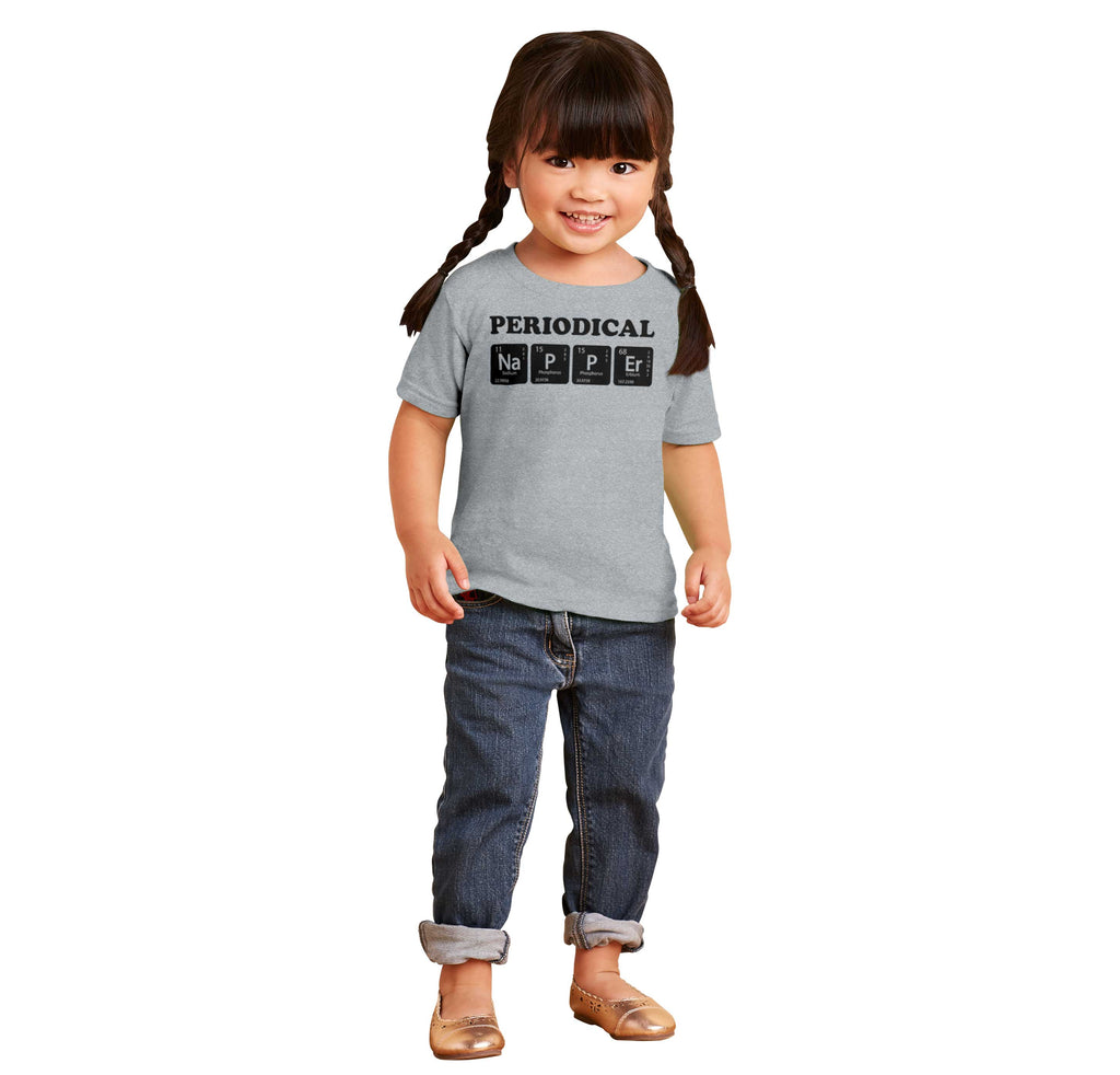 Nap Periodically Infant Toddler T Shirt-Direct To Garment Print-Brisco Baby