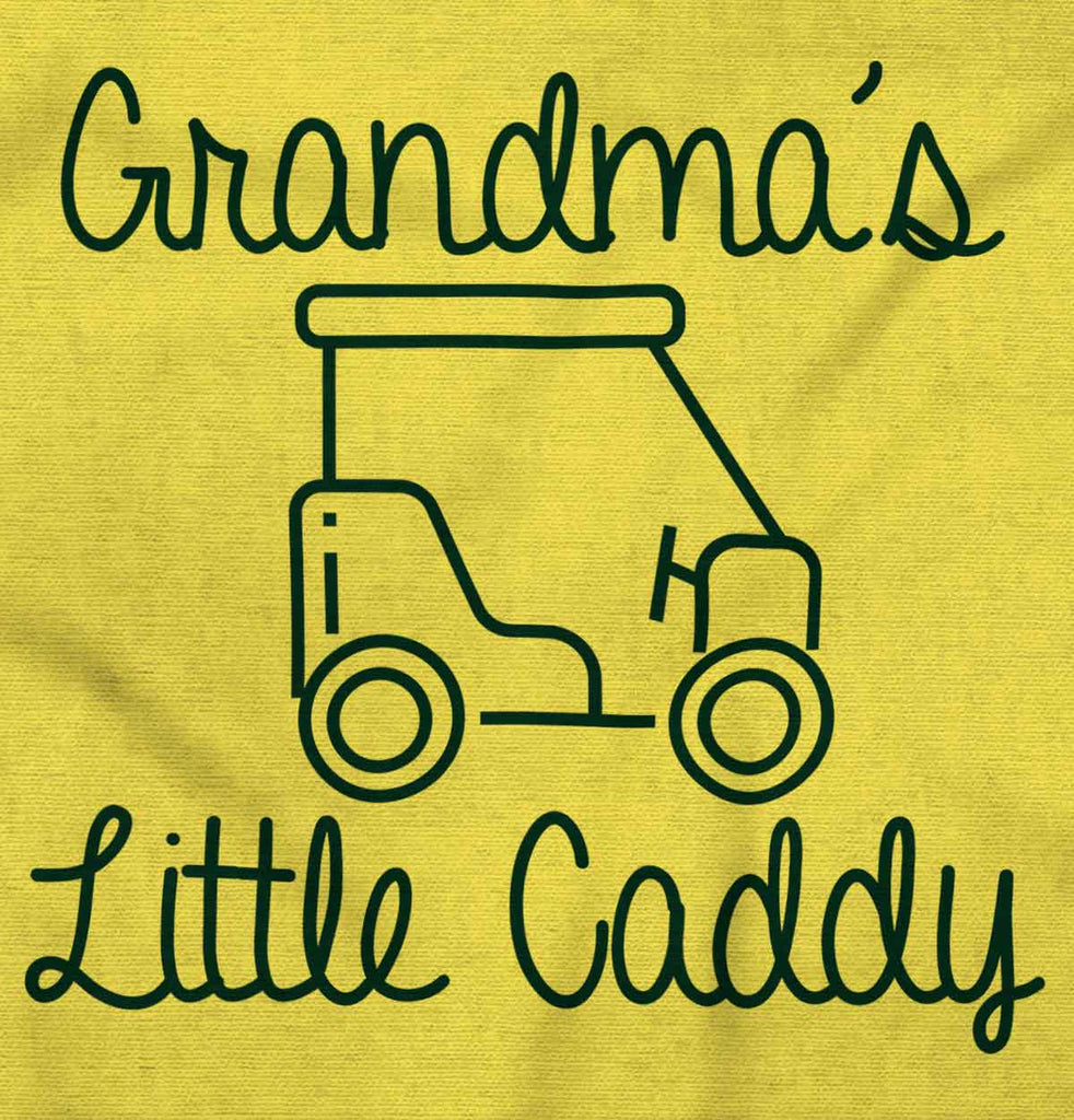 Grandma's Little Caddy Romper Bodysuit-Direct To Garment Print-Brisco Baby