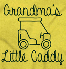 Grandma's Little Caddy Romper Bodysuit-Direct To Garment Print-Brisco Baby