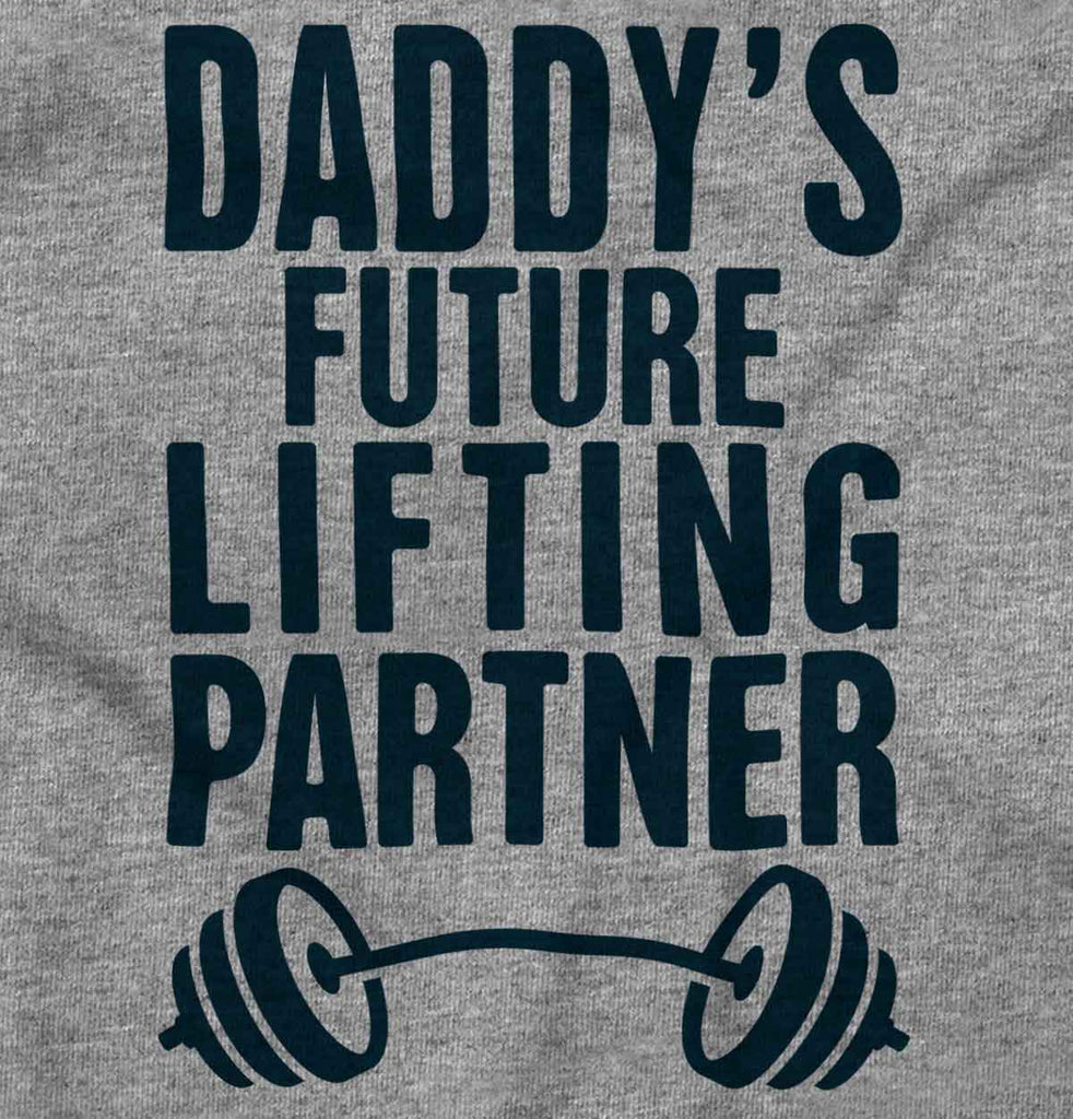 Lifting Partner Raglan Romper Bodysuit-Direct To Garment Print-Brisco Baby