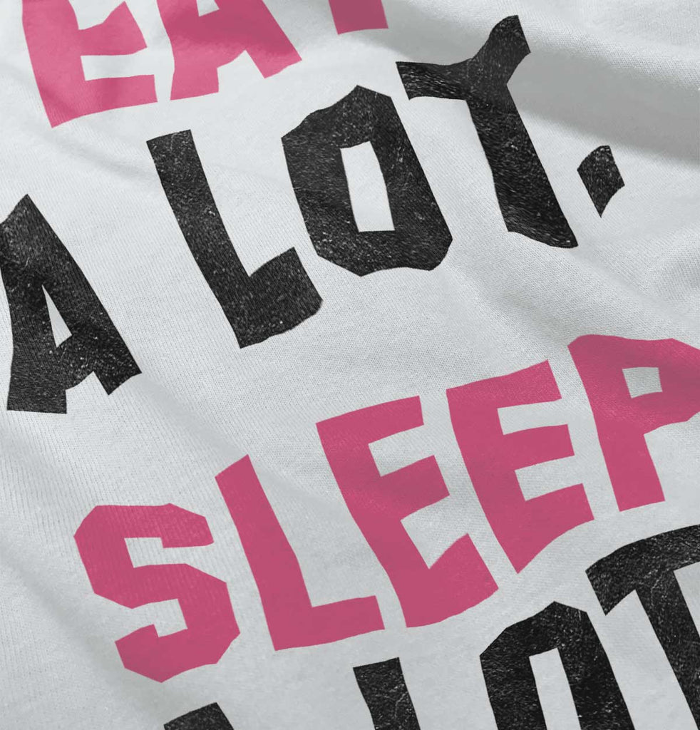 Sleep A Lot Infant Toddler T Shirt-Direct To Garment Print-Brisco Baby