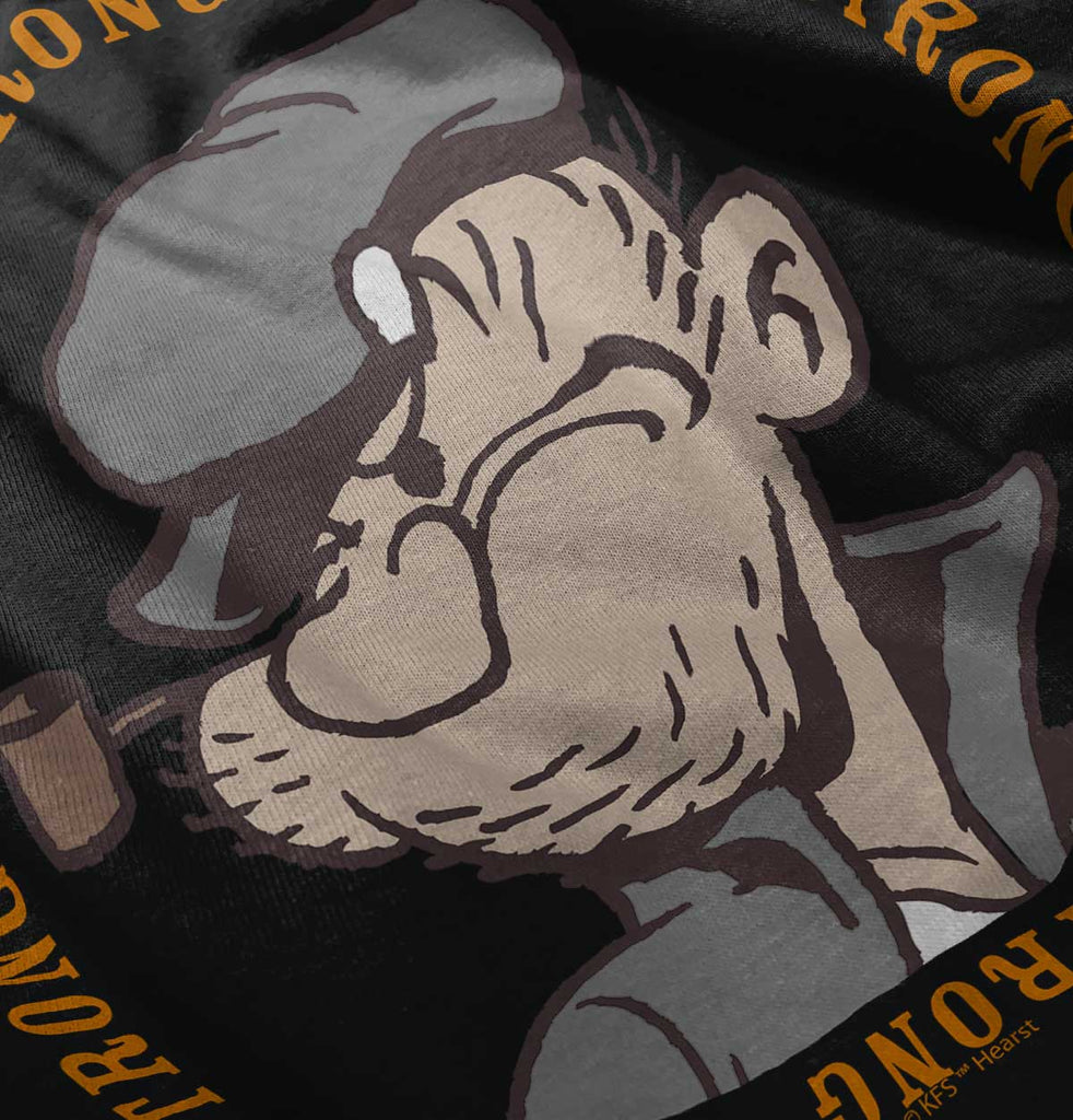 Make It Strong Toddler Pullover Hoodie-Direct To Garment Print-Brisco Baby