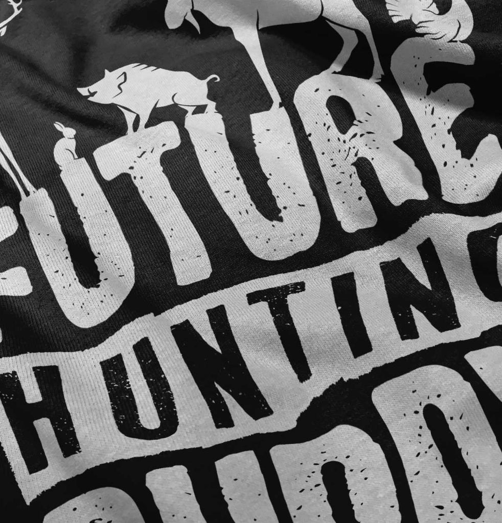 Future Deer Hunting Bud Romper Bodysuit-Direct To Garment Print-Brisco Baby