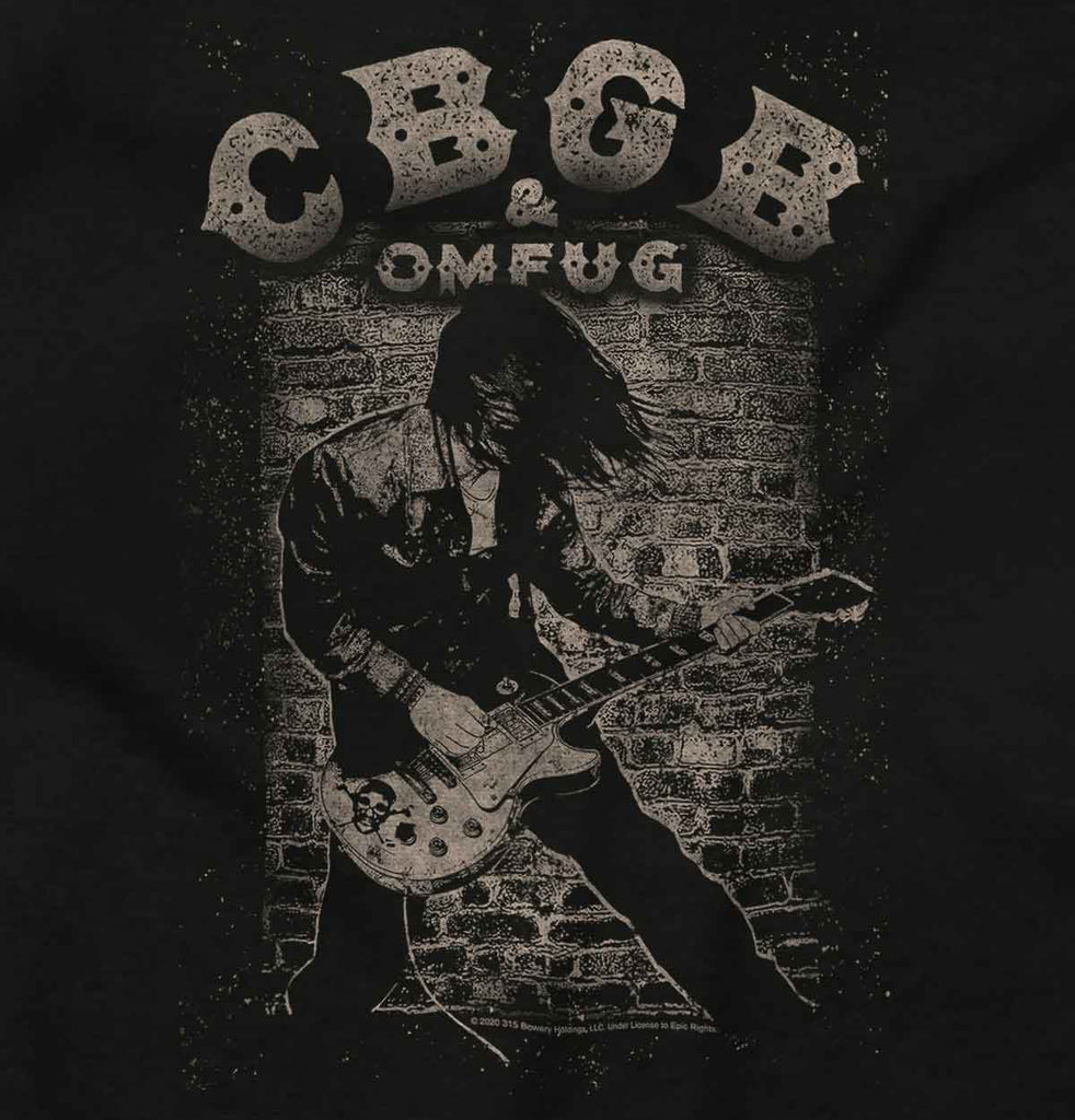 CBGB Rocker Infant Baby Bib-Direct To Garment Print-Brisco Baby