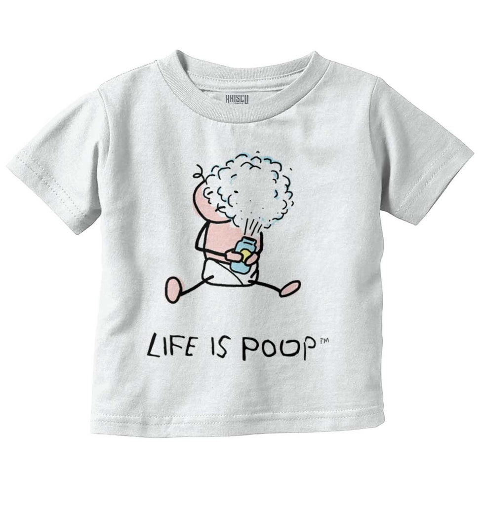Baby Powder Infant Toddler T Shirt-Direct To Garment Print-Brisco Baby