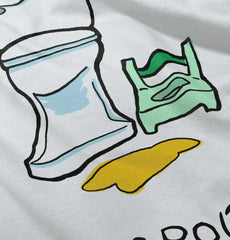 Potty Train Infant Toddler T Shirt-Direct To Garment Print-Brisco Baby
