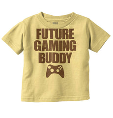 Future Gaming Buddy Infant Toddler T Shirt-Direct To Garment Print-Brisco Baby