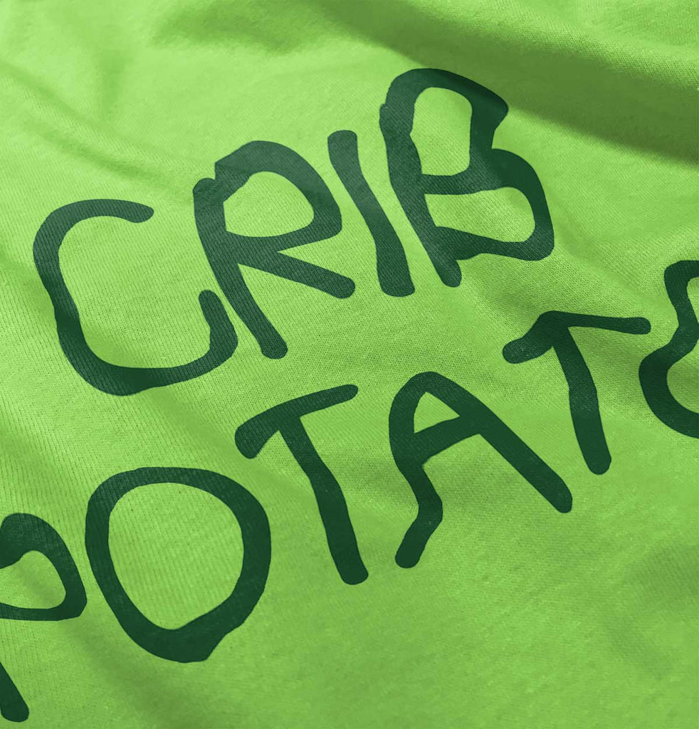 Crib Potato Romper Bodysuit-Direct To Garment Print-Brisco Baby