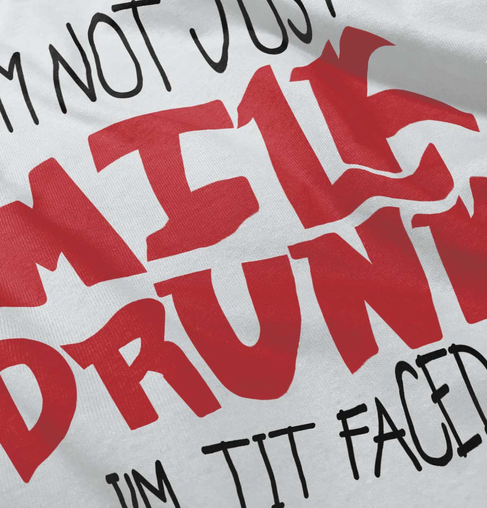 Tit Faced Raglan Romper Bodysuit-Direct To Garment Print-Brisco Baby