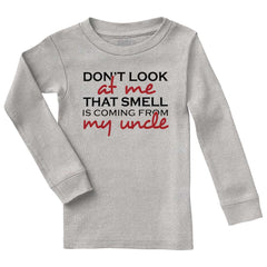 That Smell Solid Baby Pajama Top-Direct To Garment Print-Brisco Baby