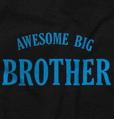 Awesome Big Brother Infant Baby Bib-Direct To Garment Print-Brisco Baby