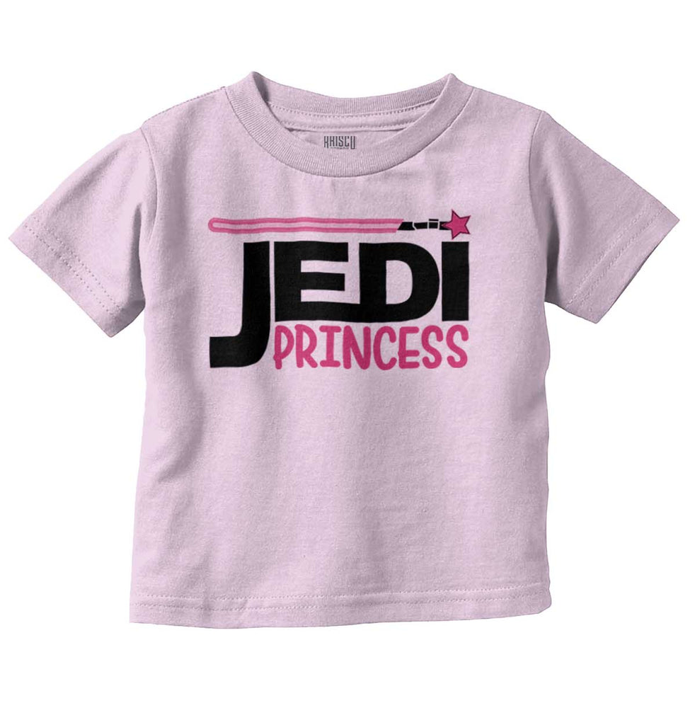 Jedi Princess Infant Toddler T Shirt-Direct To Garment Print-Brisco Baby