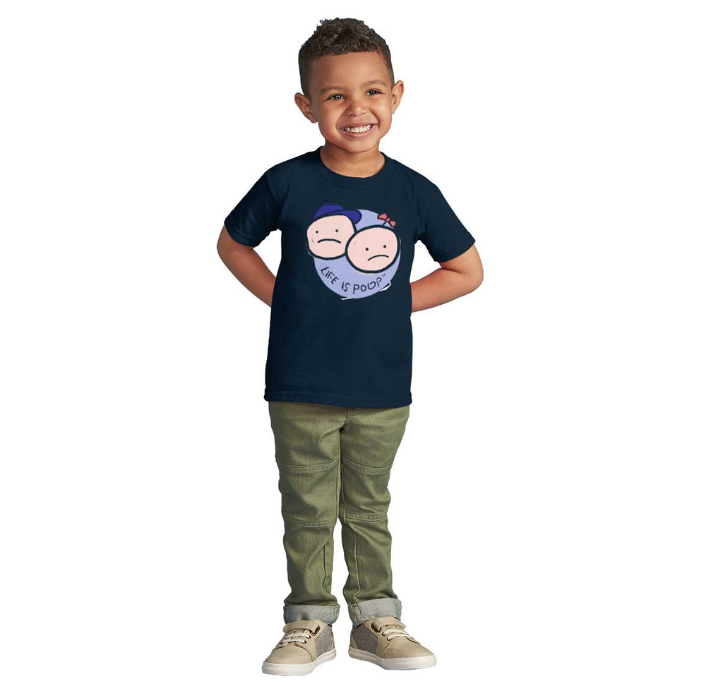 Boy and Girl Logo Infant Toddler T Shirt-Direct To Garment Print-Brisco Baby
