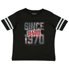 Since 1970 Toddler Football Jersey Tee-Direct To Garment Print-Brisco Baby