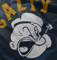 Salty Infant Toddler T Shirt-Direct To Garment Print-Brisco Baby