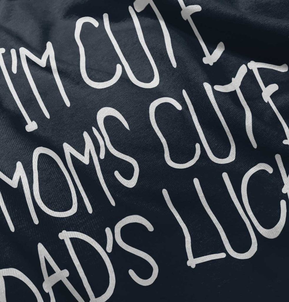 Dad's Lucky Romper Bodysuit-Direct To Garment Print-Brisco Baby