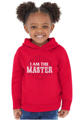 I Am The Master Dungeons Gamer Toddler Pullover Hoodie-Direct To Garment Print-Brisco Baby