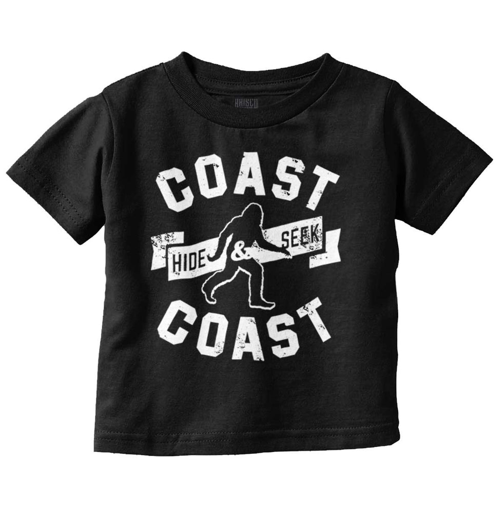 Coast To Coast Infant Toddler T Shirt-Direct To Garment Print-Brisco Baby