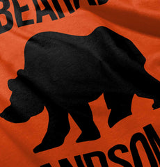 Unbearably Handsome Infant Toddler T Shirt-Direct To Garment Print-Brisco Baby