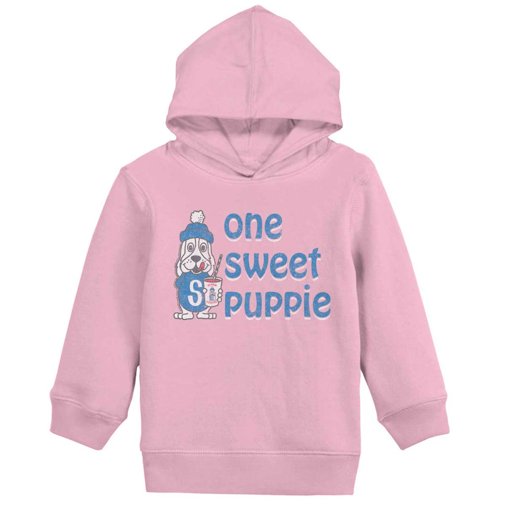 Sweet Puppie Toddler Pullover Hoodie-Direct To Garment Print-Brisco Baby
