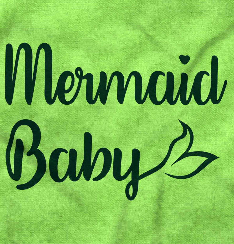 Mermaid Baby Infant Toddler T Shirt-Direct To Garment Print-Brisco Baby