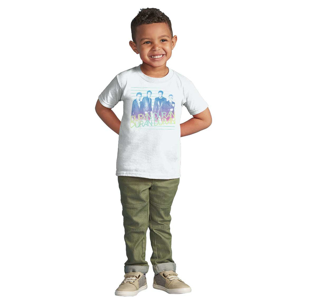 Faded Duran Duran Infant Toddler T Shirt-Direct To Garment Print-Brisco Baby