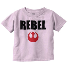 Rebel Star Wars Infant Toddler T Shirt-Direct To Garment Print-Brisco Baby