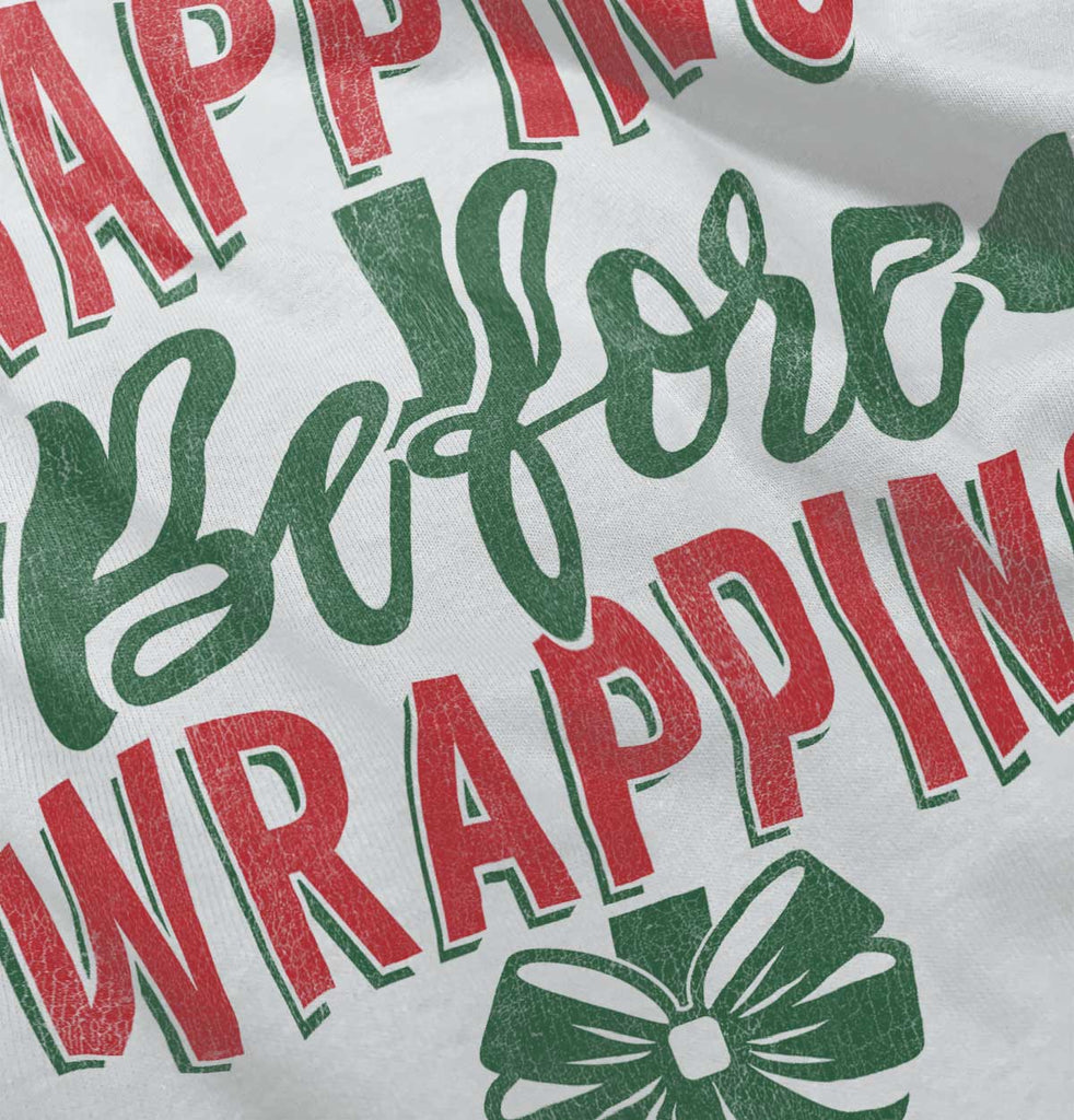 Napping Before Wrapping Infant Baby Bib-Direct To Garment Print-Brisco Baby