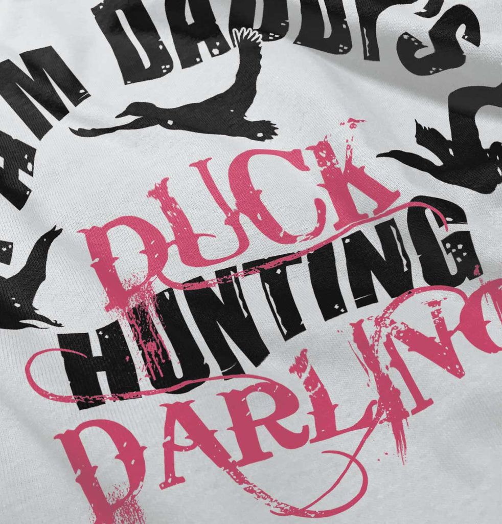 Duck Hunting Darling Romper Bodysuit-Direct To Garment Print-Brisco Baby