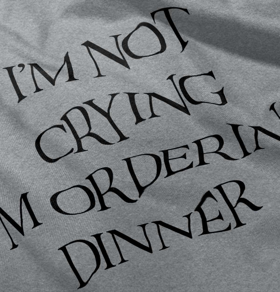 I'm Not Crying Romper Bodysuit-Direct To Garment Print-Brisco Baby