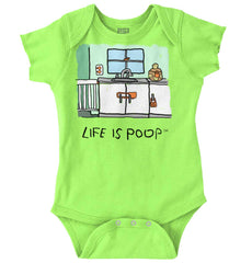 Safety Locks Romper Bodysuit-Direct To Garment Print-Brisco Baby