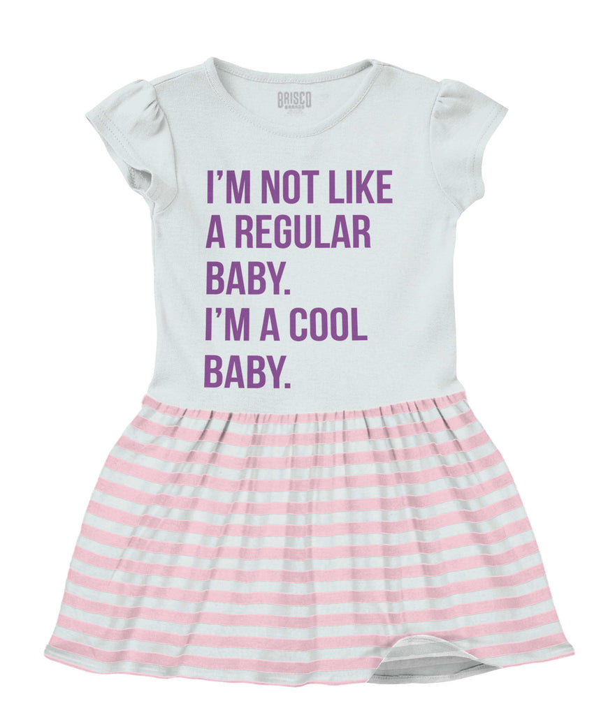 Cool Baby Baby Striped Skirt Dress-Direct To Garment Print-Brisco Baby