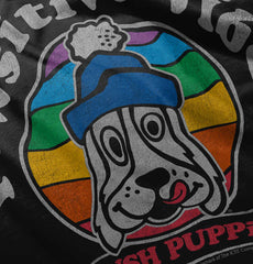 Pawsitive Vibes Toddler Football Jersey Tee-Direct To Garment Print-Brisco Baby